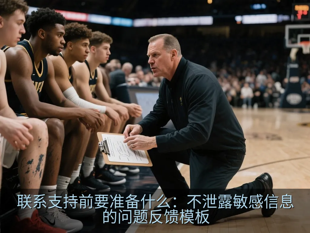 联系支持前要准备什么：不泄露敏感信息的问题反馈模板