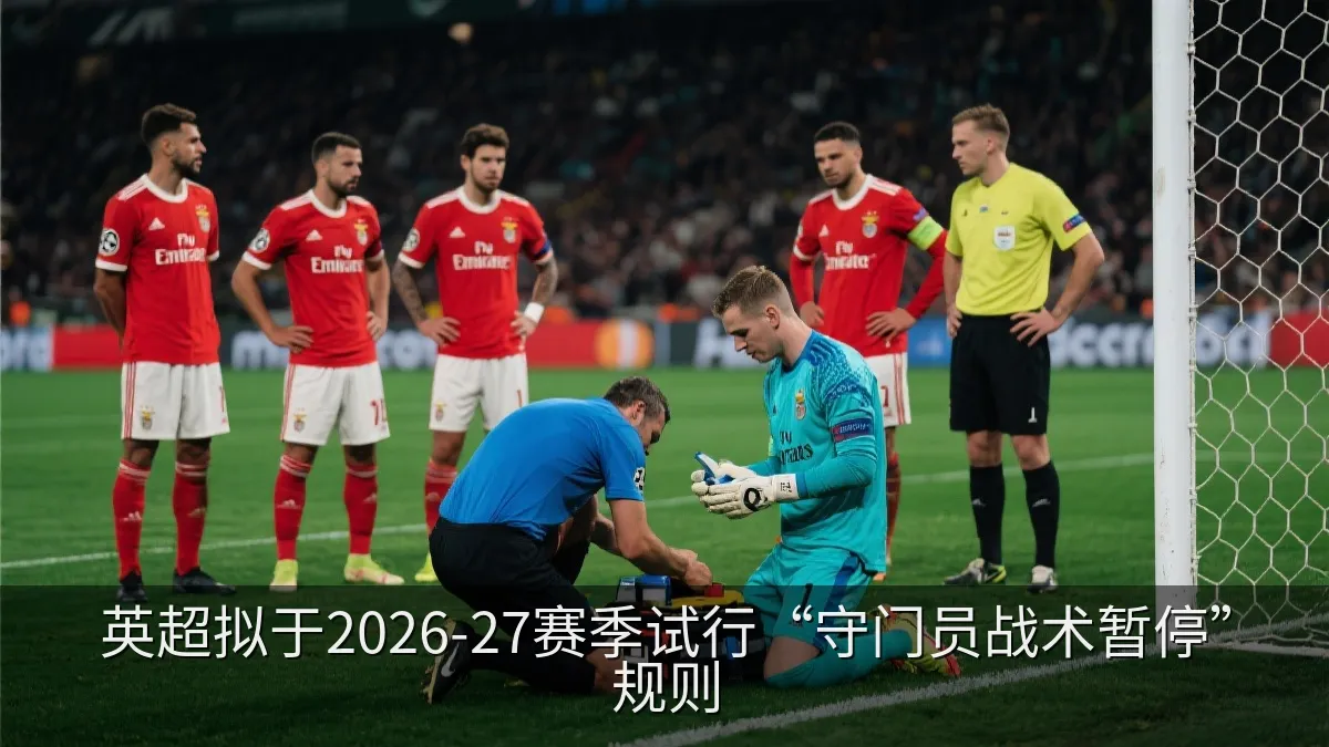 英超拟于2026-27赛季试行“守门员战术暂停”规则