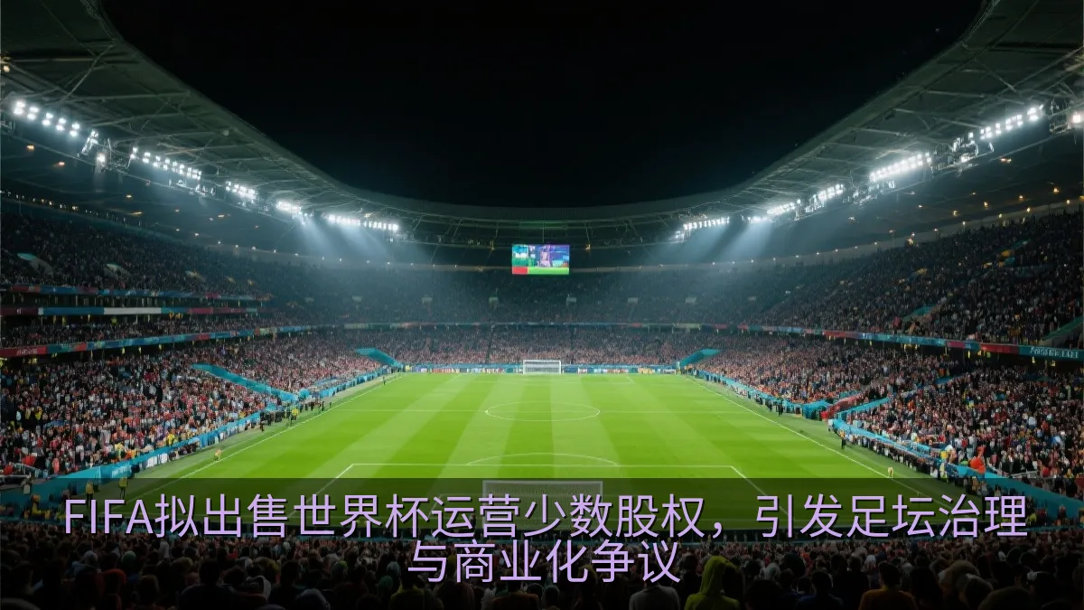 FIFA拟出售世界杯运营少数股权，引发足坛治理与商业化争议